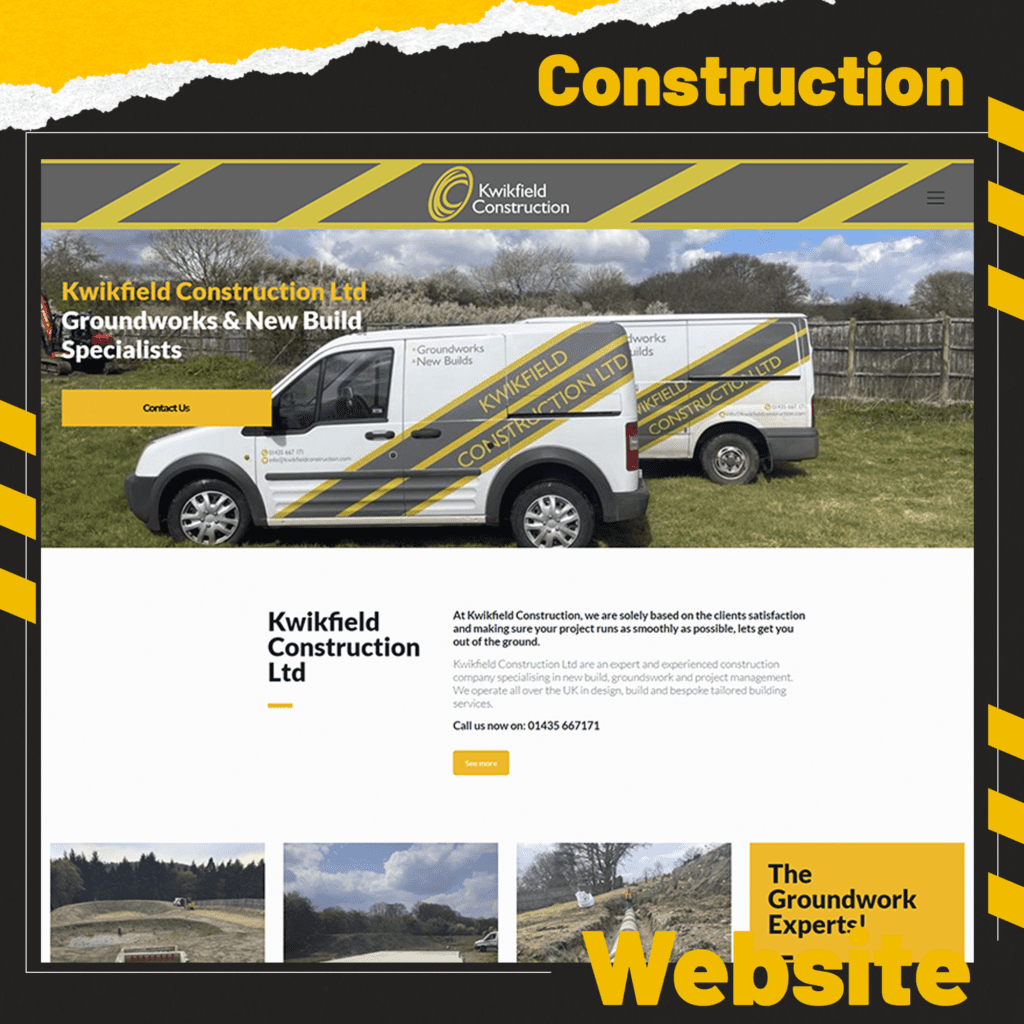 Construction Website Design