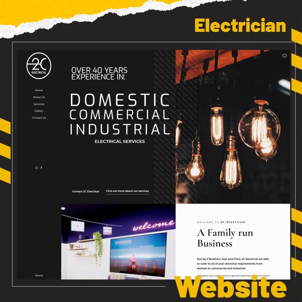 Electrician Website Design