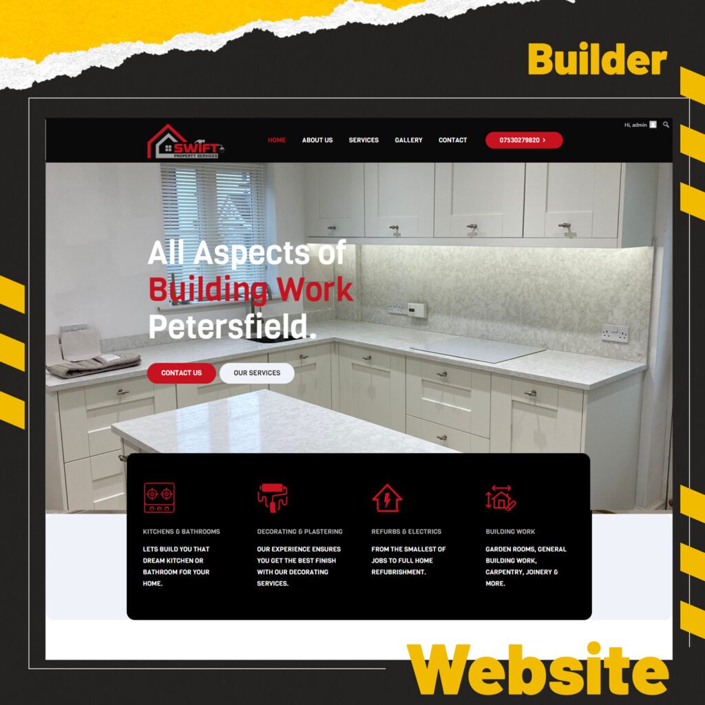 Tradesmen Website Design