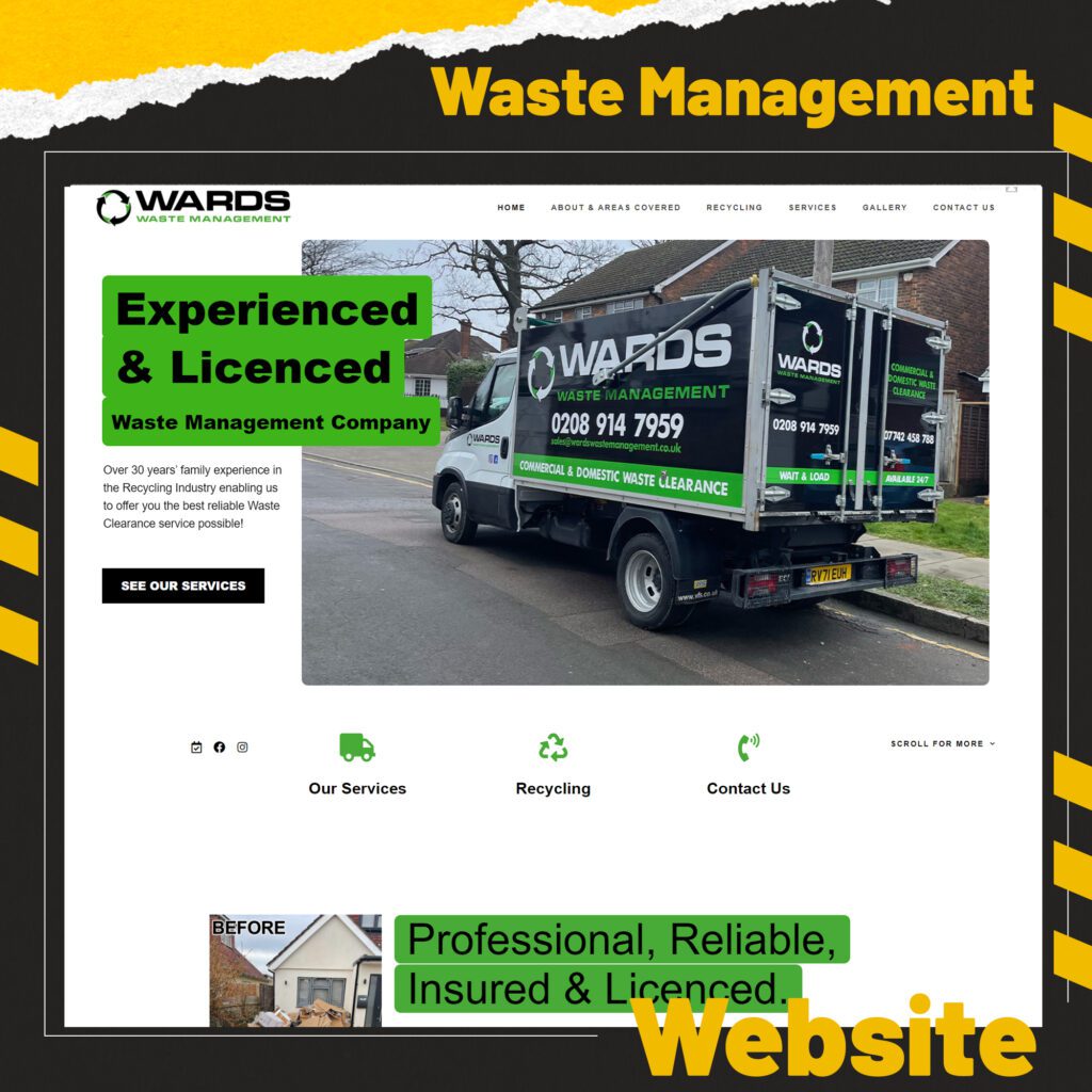 Tradesmen Website Design