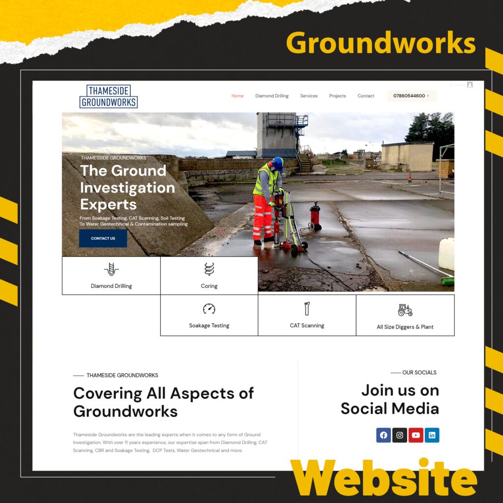 Groundworks website
