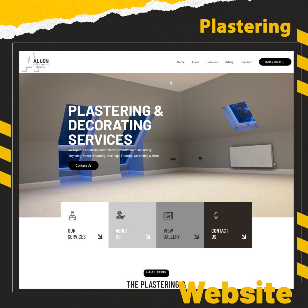 Plastering Website