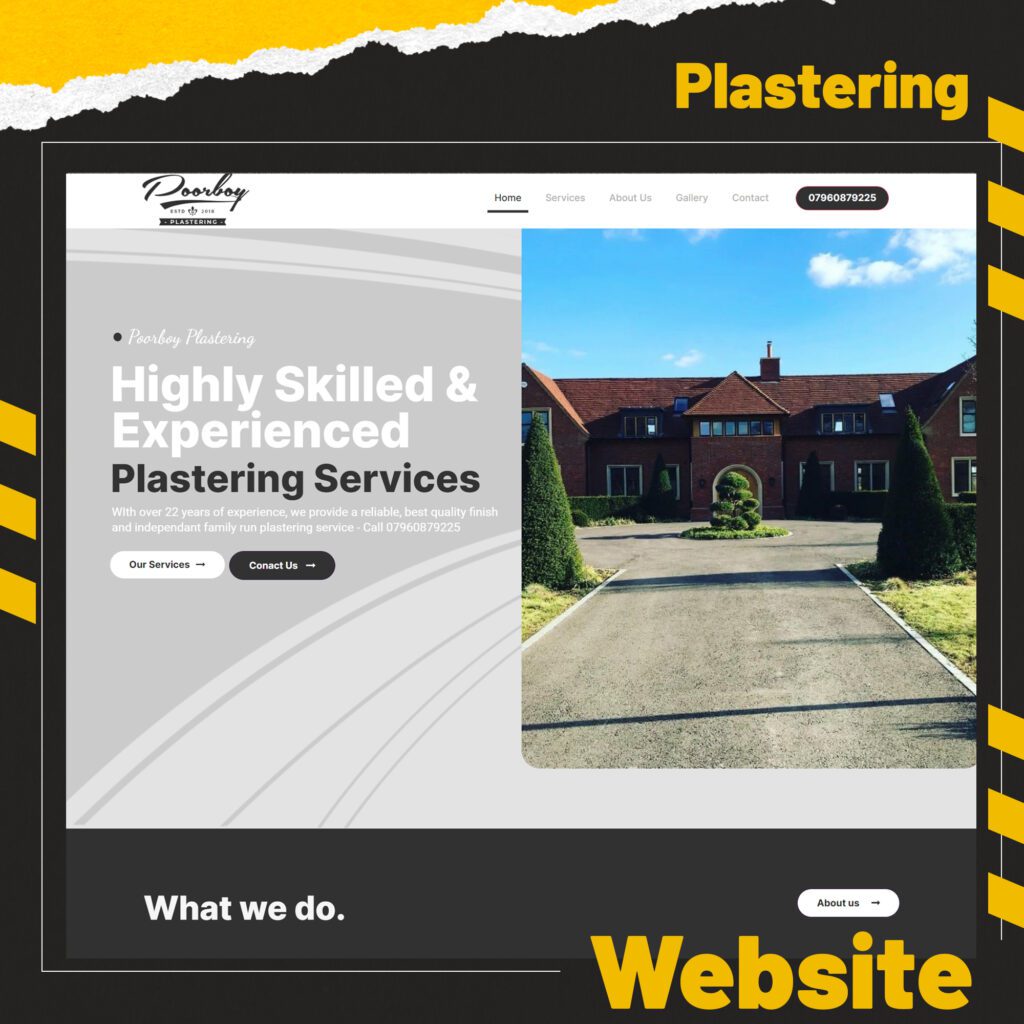 Plastering Website